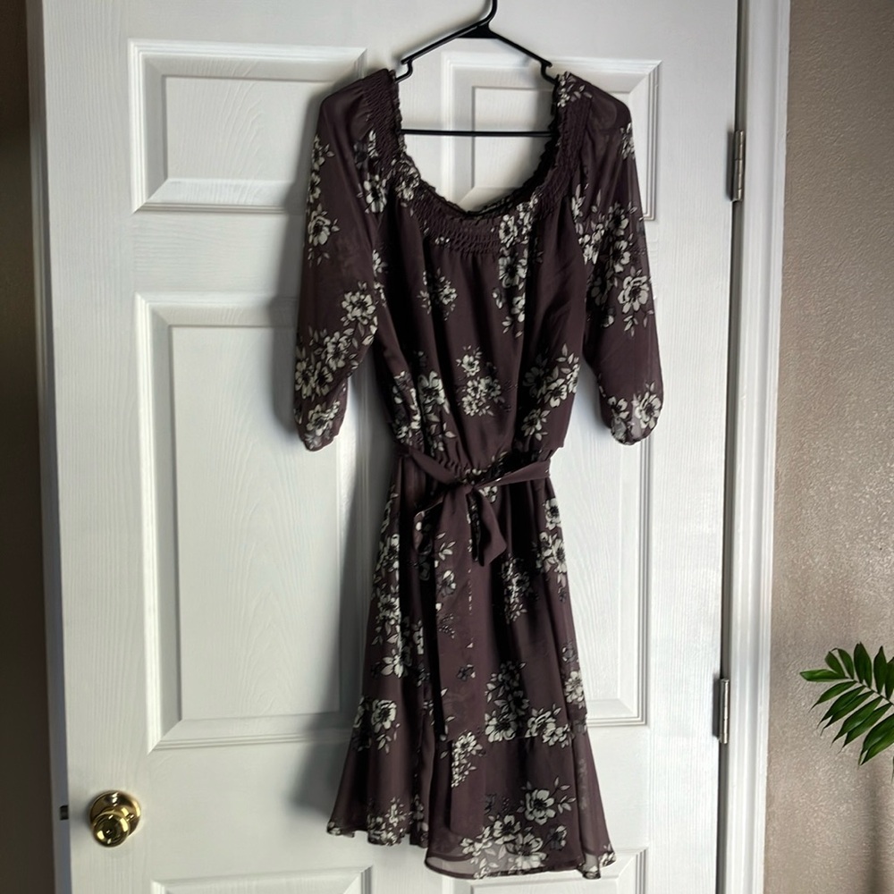 Lavender on or off the shoulder dress. Maurices size xl.
